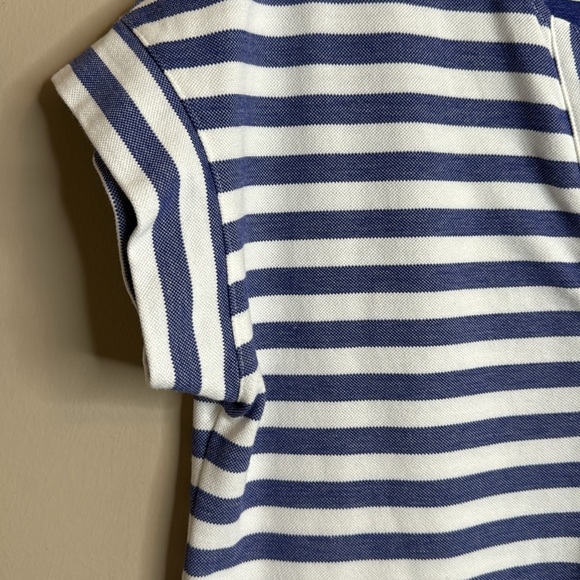 Vineyard Vines Swing Tunic Dress Blue White Striped size M - Picture 4 of 6